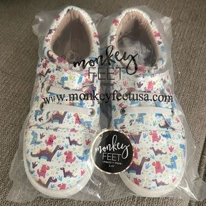 Dinosaur Monkey Feet Low Tops